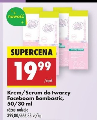 Krem hydro Face boom promocja