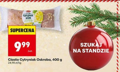 Ciasto Cytryniak Oskroba 400 g promocja w Biedronka