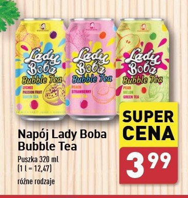 Napój gruszka melon LADY BOBA promocja