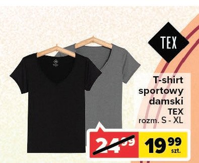 T-shirt damski s-xl Tex promocje