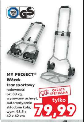 Wózek transportowy 80 kg K-classic myproject promocja