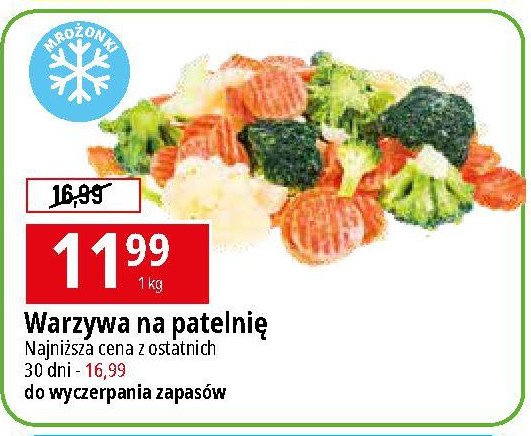 Warzywa na patelnię promocja w Stokrotka