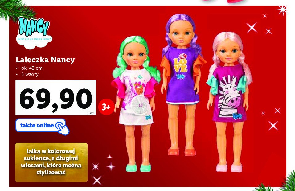 Lalka 42 cm NANCY promocja