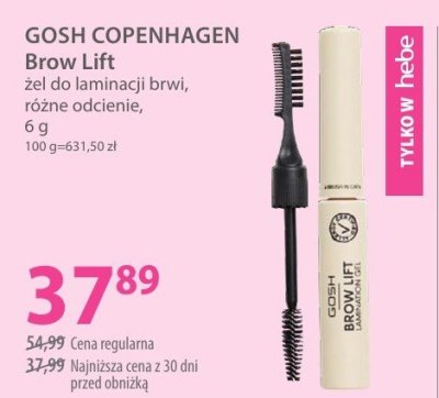 Brow Oil żel do laminacji brwi różne odcienie promocja w Hebe