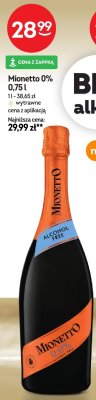 Mionetto 0% 0,75 l promocja w Żabka