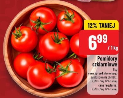Pomidory szklarniowe promocja w POLOmarket