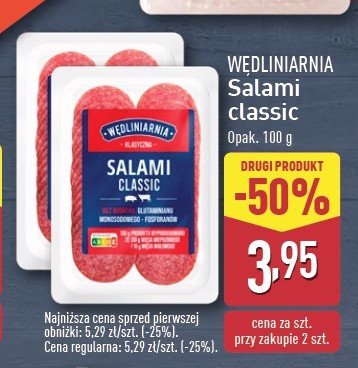 Salami classic W臋dliniarnia classic promocja
