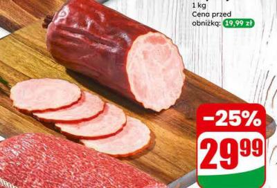 Kiełbasa krakowska Pekpol promocja w Dino