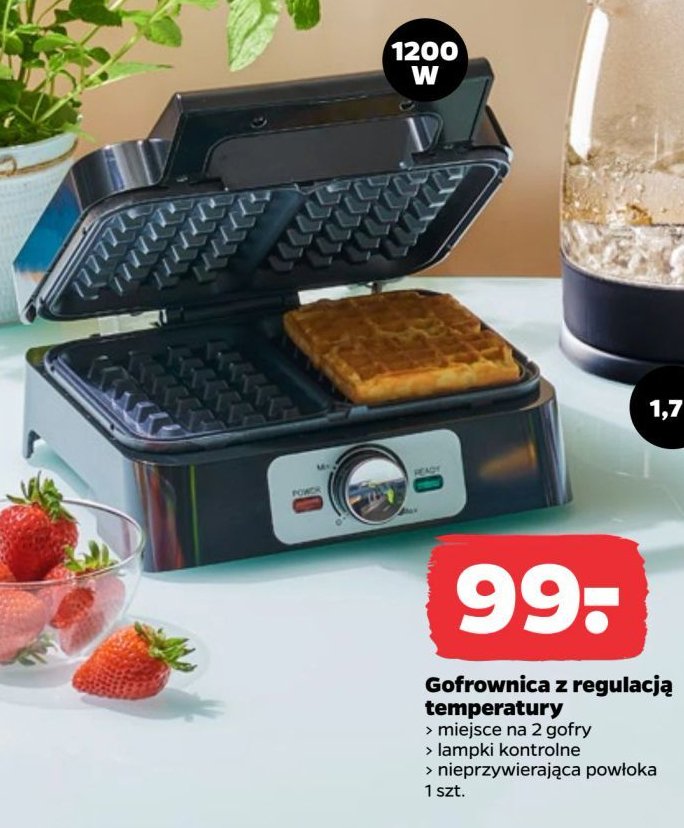 Gofrownica 1200 w promocja w Netto