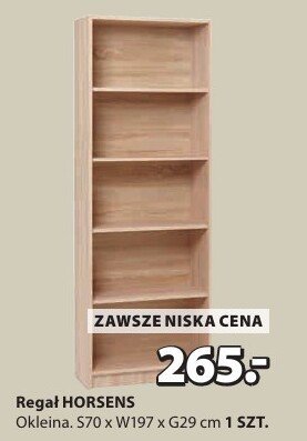 Regał HORSENS promocja w Jysk