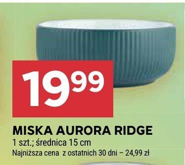 Miska Aurora Ridge promocja w Stokrotka