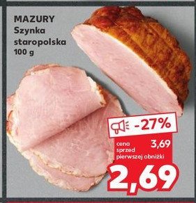 Szynka staropolska ANIMEX-MAZURY promocja