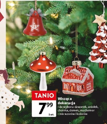 Wisząca dekoracja, różne rodzaje promocja w Intermarche