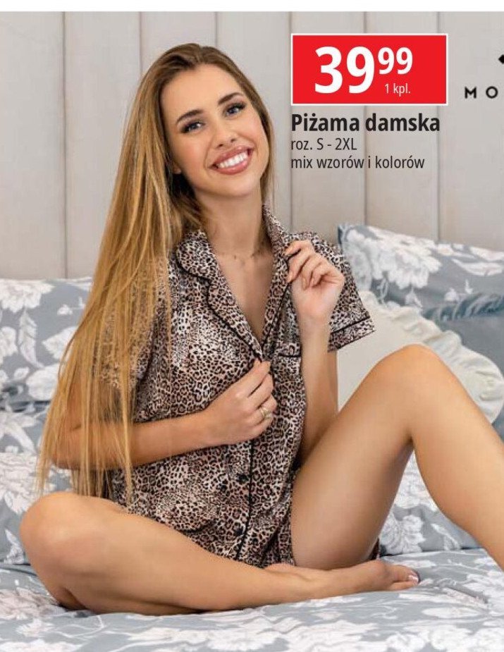 Piżama damska s-2xl promocja w Selgros