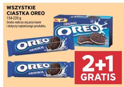 Ciastka wszystkie rodzaje Oreo promocja w Stokrotka