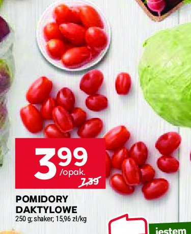 Pomidory daktylowe promocja