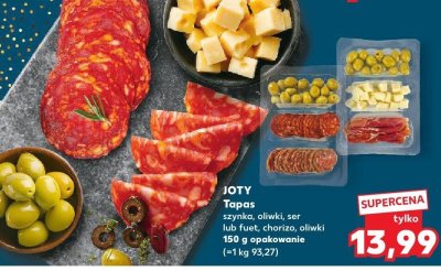 Tapas szynka, oliwki, ser Joty promocja w Kaufland