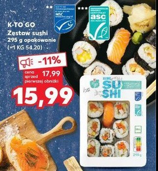 Sushi K-classic togo promocja