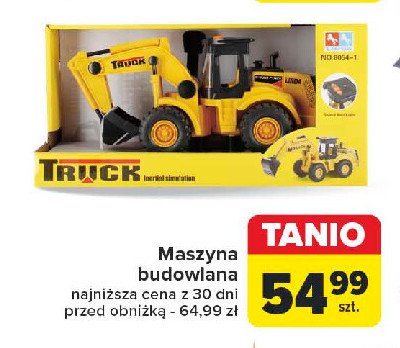 Maszyna budowlana promocja w Carrefour Market