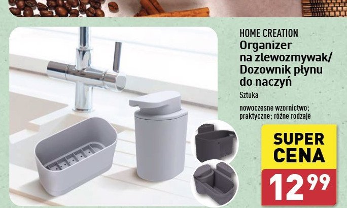 Dozownik płynu do naczyń Home creation promocja w Aldi