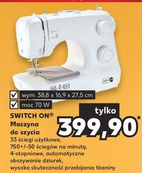 Maszyna do szycia snm 33 c1 Switch on promocja