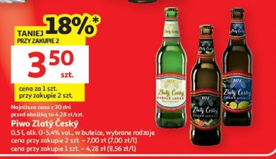 Piwo promocja w Auchan