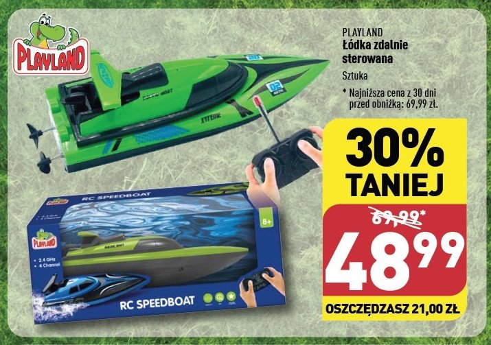 Łódka Playland promocja