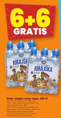 Woda Jurajska Junior n/gaz 330ml promocja w Twój Market