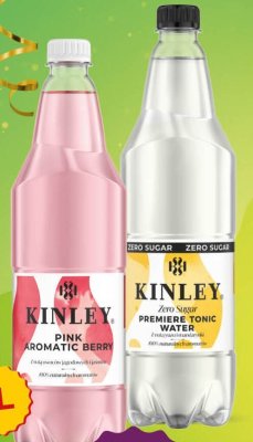 Napój Kinley Pink Aromatic Berry 1L promocja w Duży Ben