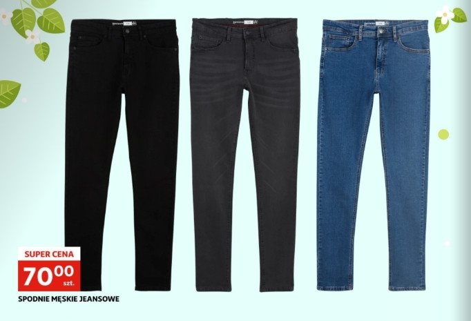 Spodnie m臋skie jeansowe promocja