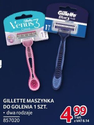 Maszynka do golenia Gillette blue 3 red promocja w Selgros