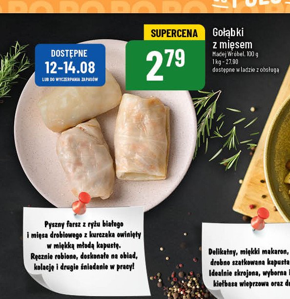 Gołąbki Madej & wróbel promocja