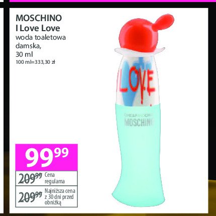 Woda toaletowa Moschino promocja