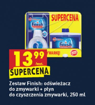 Środek do czyszczenia zmywarek + odświeżacz do zmywarek Finish do czyszczenia zmywarek promocja