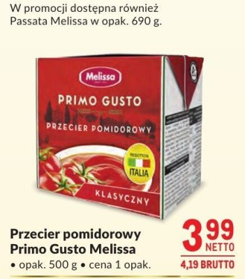 Przecier pomidorowy Primo Gusto Melissa promocja w Makro