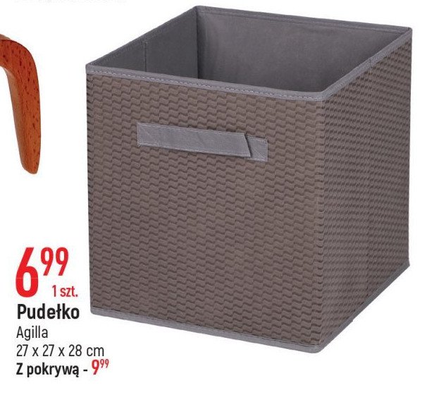 Pude艂ko do przechowywania 27 x 27 x 28 cm Agilla promocja