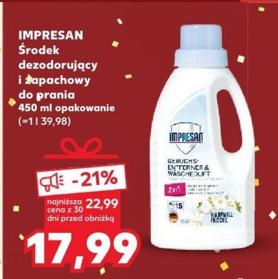 Środek dezodorujący i zapachowy do prania  promocja w Kaufland
