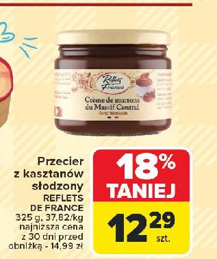 Krem z kasztanów Reflets de france promocja