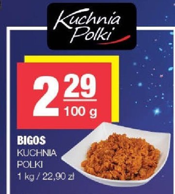 Bigos Kuchnia Polki promocja w SPAR