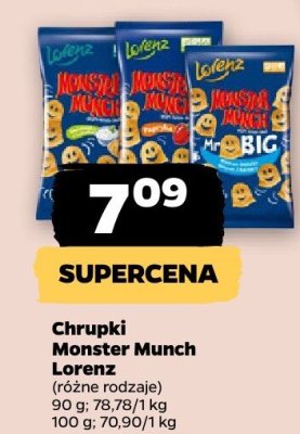 Chrupki Monster Munch  promocja w Netto