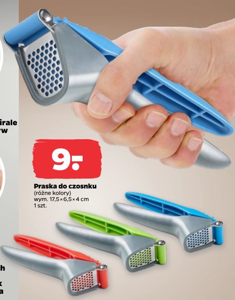 Praska do czosnku promocja w Netto