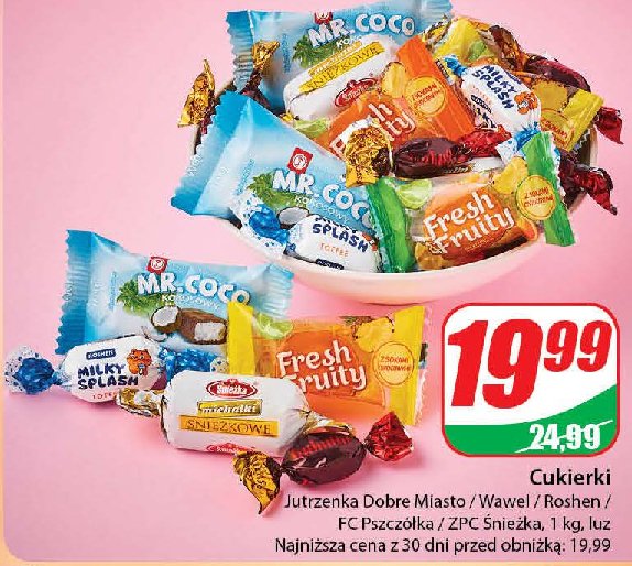 Cukierki czekoladowe 艢nie偶ka promocja