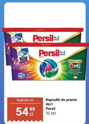 Kapsułki do prania Kolor 4in1 Persil promocja w Dino