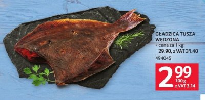 Gładzica tusza wędzona promocja w Selgros