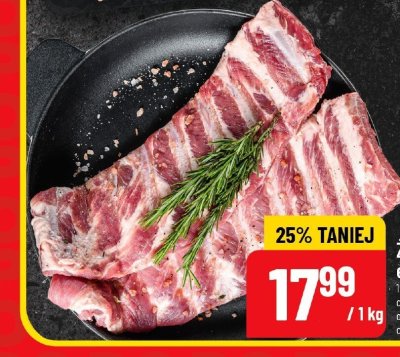 Żeberka promocja w POLOmarket