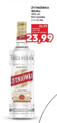 Wódka promocja w Kaufland