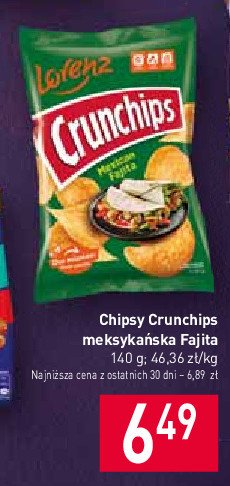 Chipsy meksyka艅ska fijata Crunchips Crunchips lorenz promocja