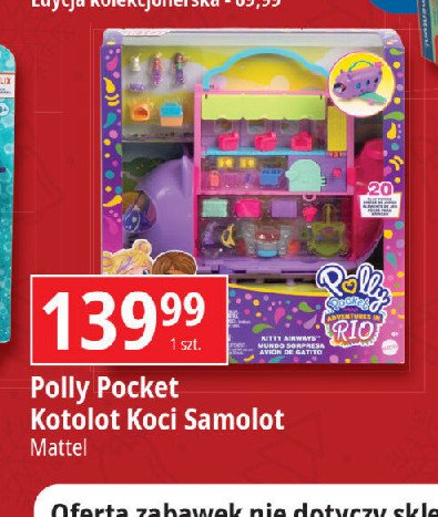 Polly pocket kotolot Mattel promocja