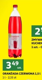 Oran偶ada czerwona Podniesiony kciuk promocja