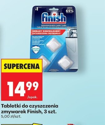 Tabletki do czyszczenia zmywarek  promocja w Biedronka